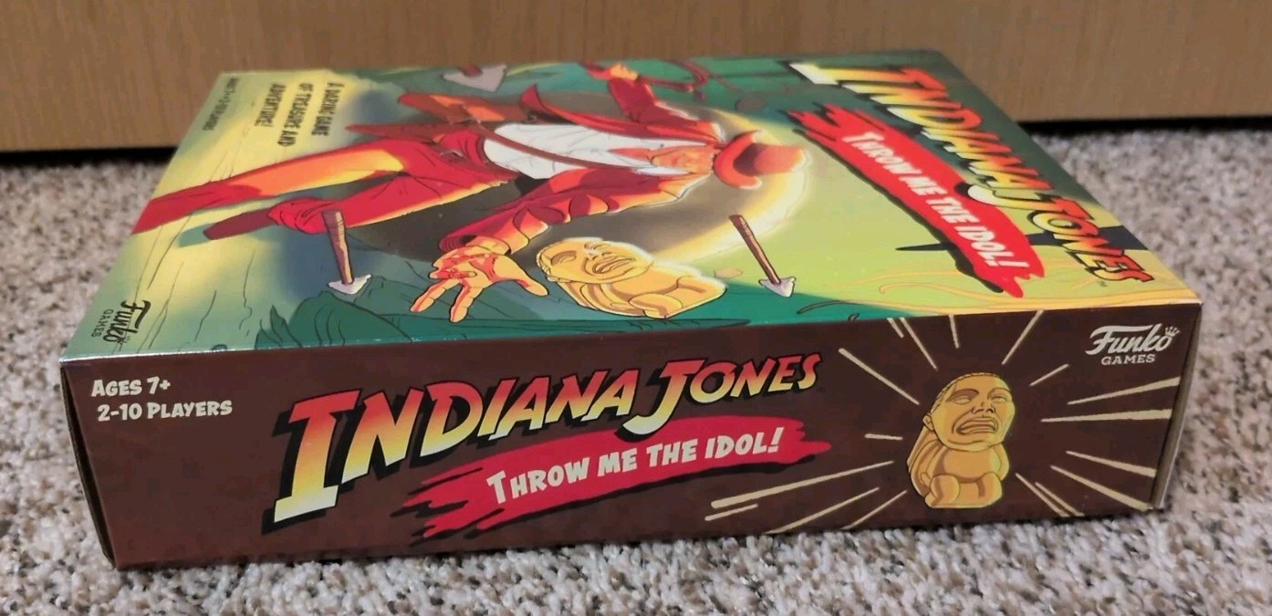 2023 – Indiana Jones: Throw Me The Idol! Board Game by Funko Games NIB-sealed!