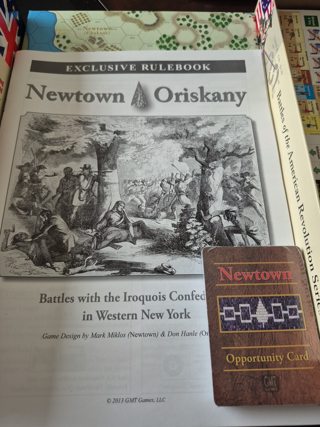 Gmt Games Newtown Opened & Unpunched