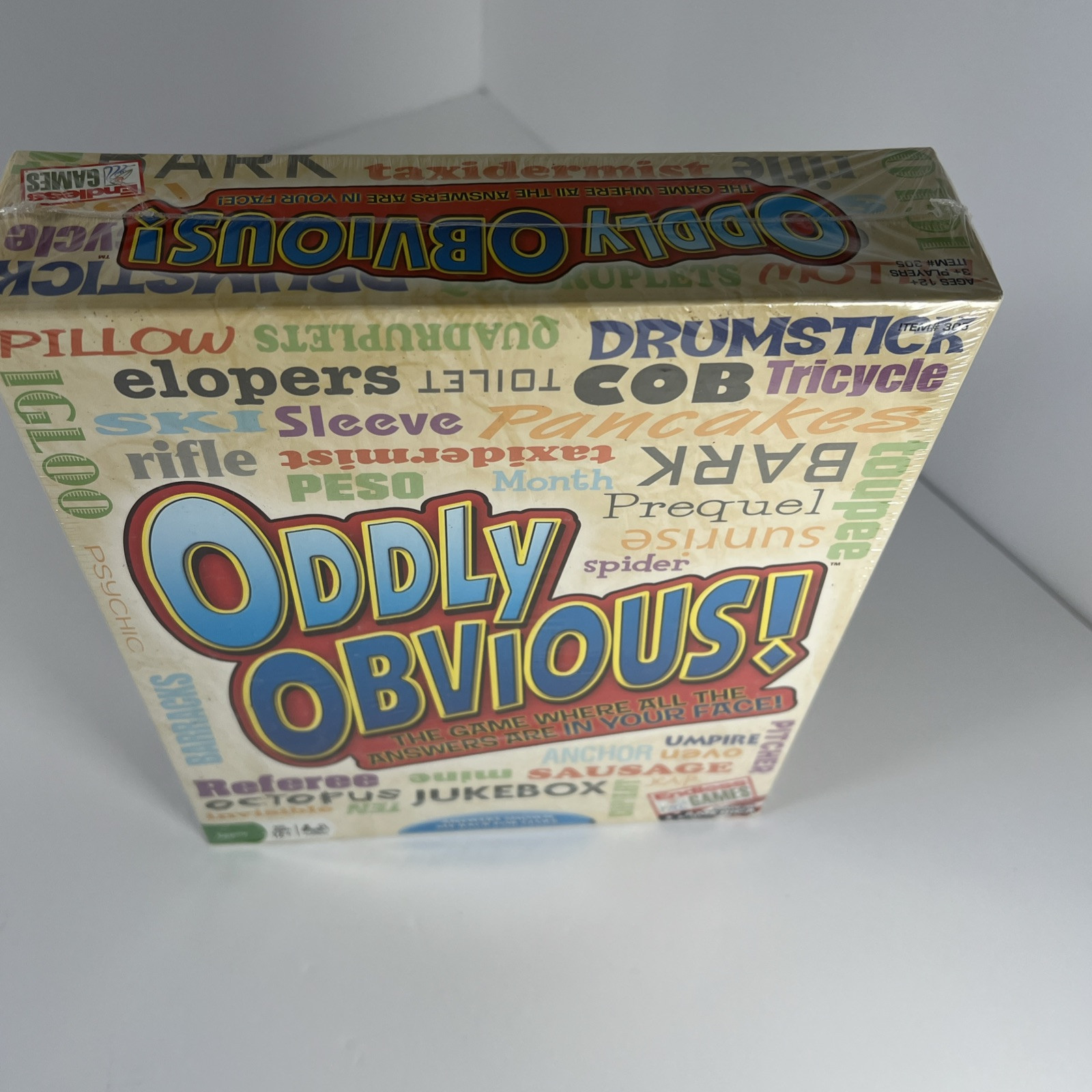 Oddly Obvious Endless Games Card Game Party Family Factory Sealed NEW