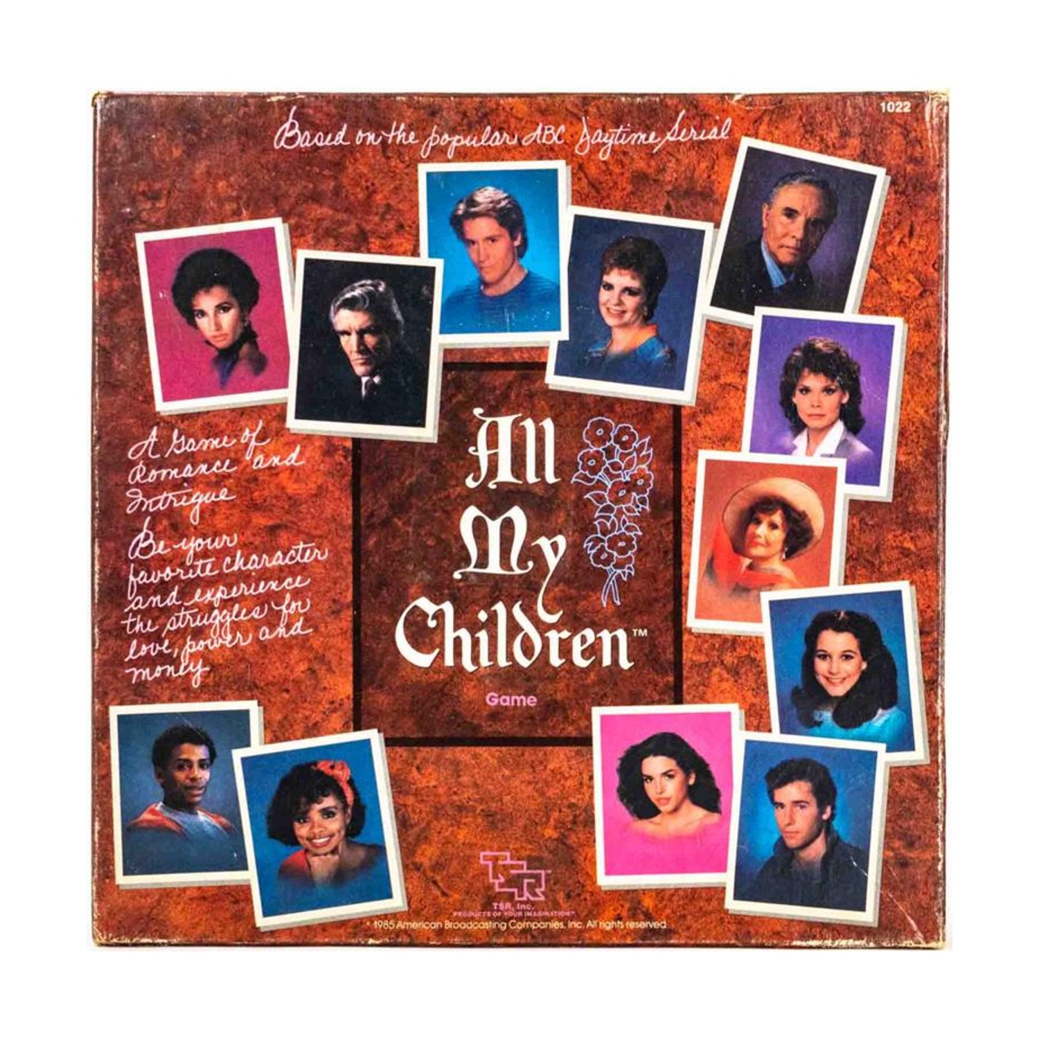 TSR Boardgame All My Children Box VG