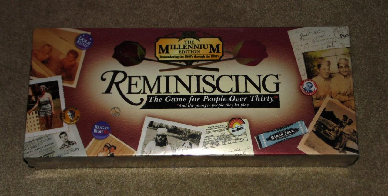 Reminiscing the Millennium Edition Board Game 1998 Brand New Sealed TDC Games