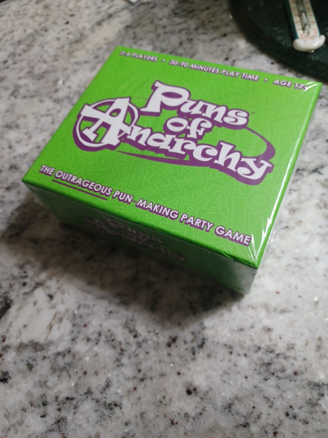 Puns of Anarchy The Outrageous Pun-Making Party Game Deck Card Games NIB Sealed