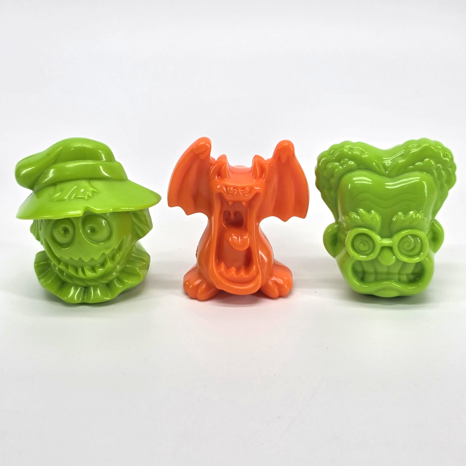 Vintage 2000 Mcdonald’s Gogos Crazy Bones Lot Gold Glitter Halloween Lunch Tin