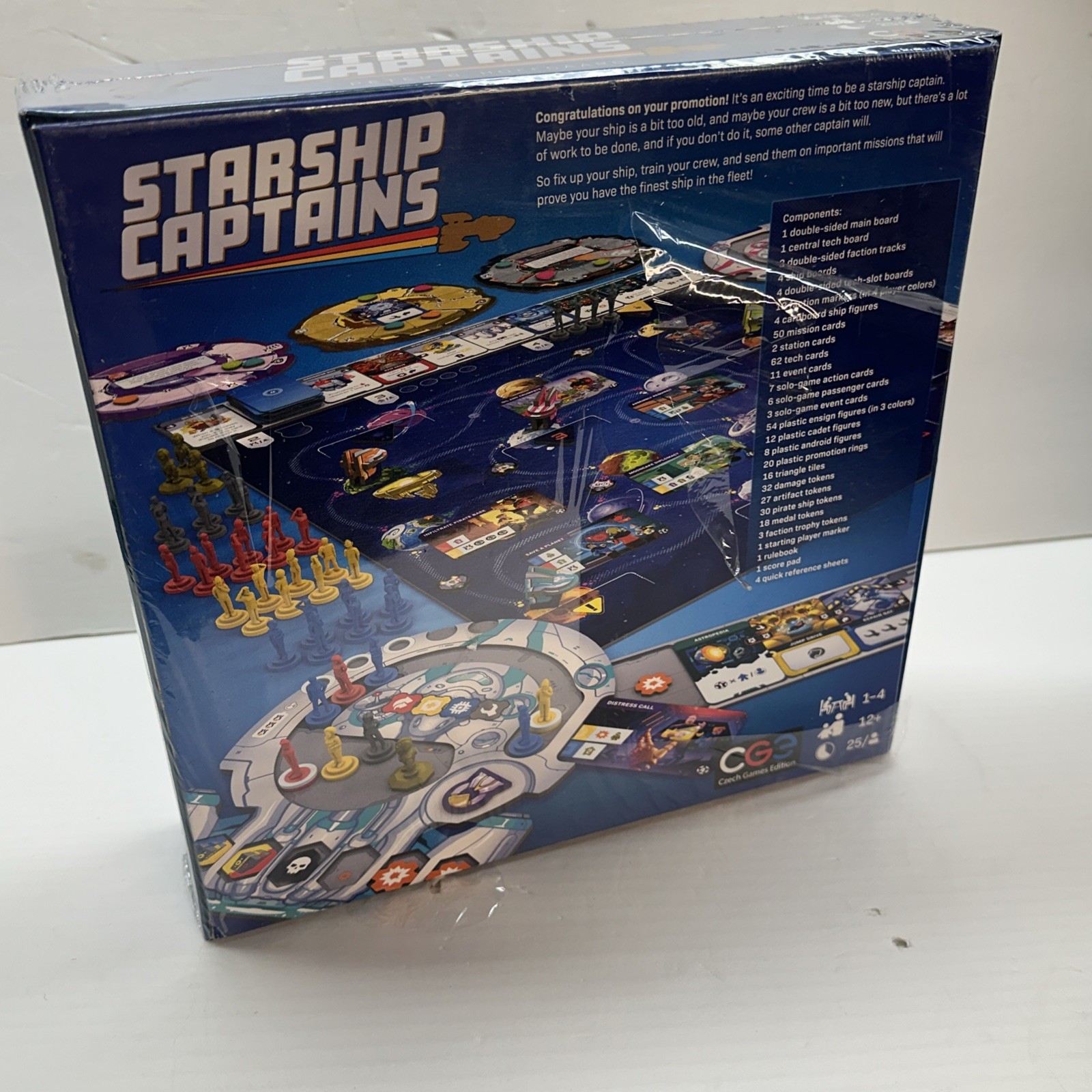 Starship Captains Board Game – Czech Games Edition CGE (English) – New & Sealed