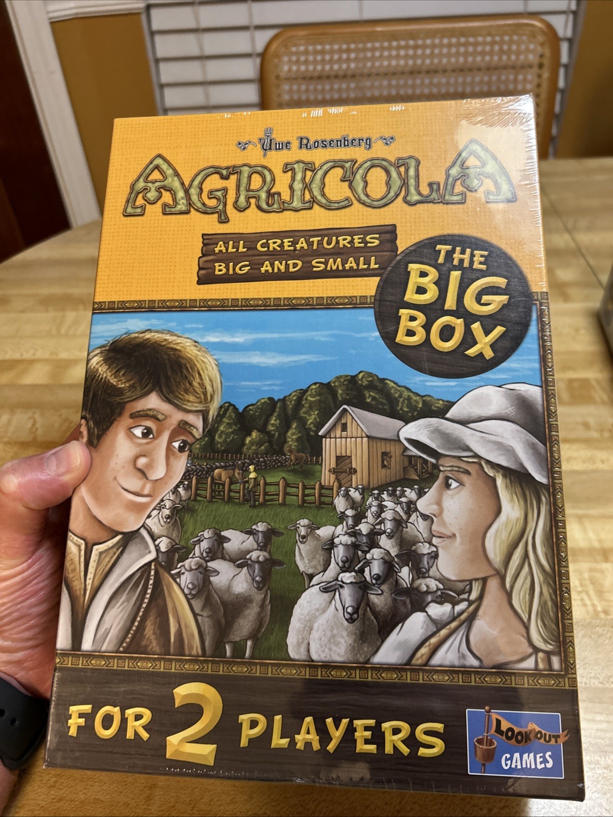 Agricola: All Creatures Big and Small (The Big Box) 2-Player Game Lookout Games