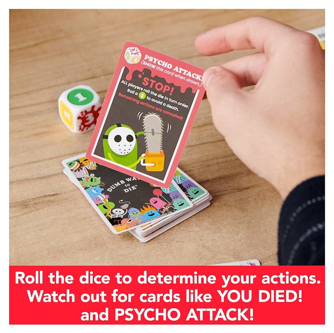 Dumb Ways to Die Card Game Based on The Viral Video Card Games for Adults |