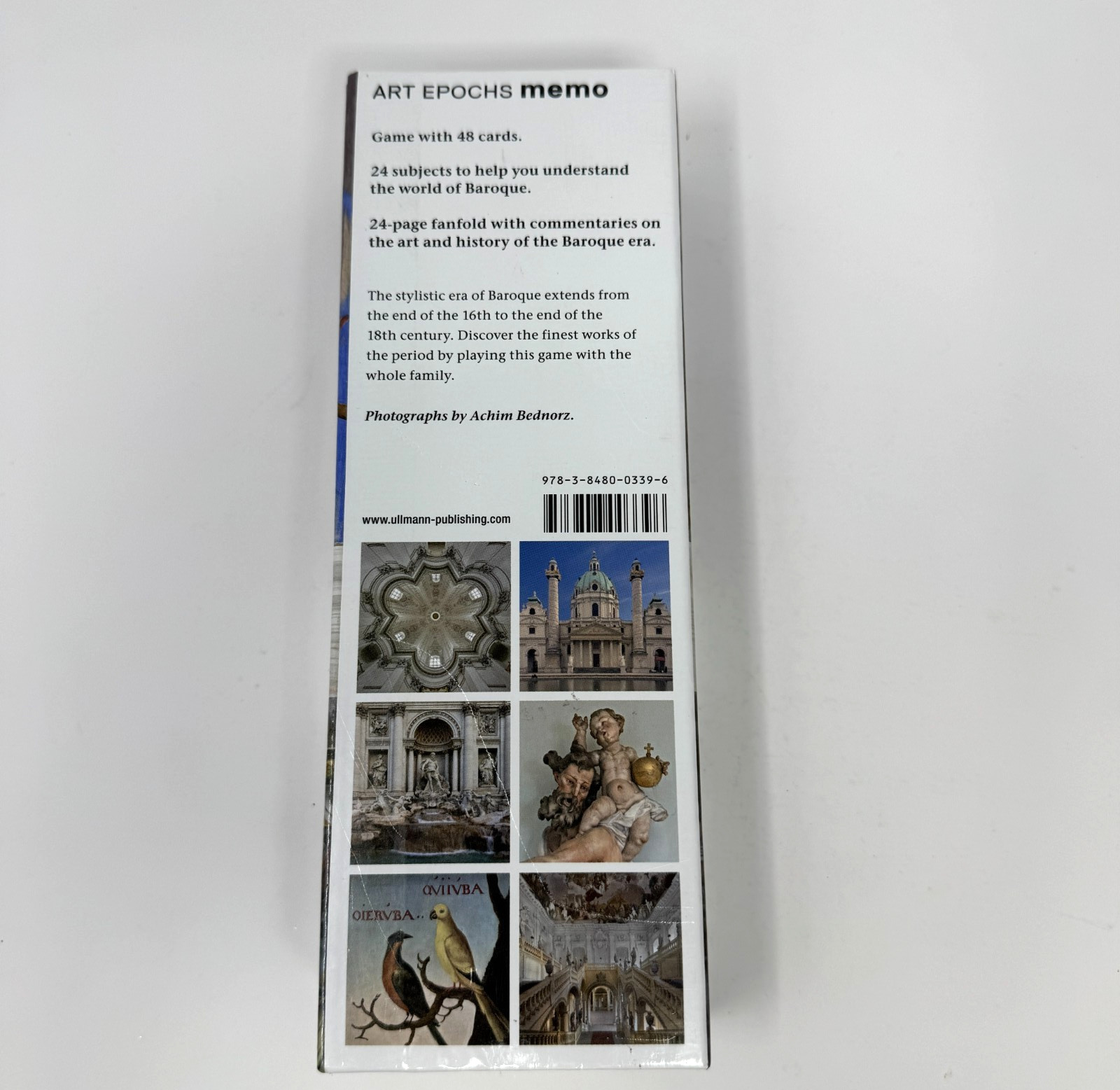 Art Epochs Memo Baroque Learn it by Playing Memory Card Game Children and Adults