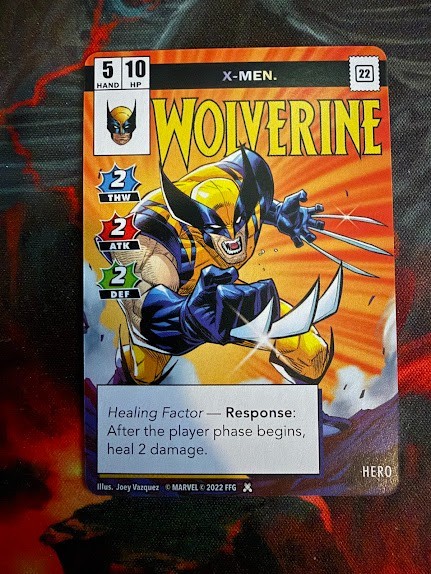 [Marvel Champions LCG] Wolverine – Mutant Genesis Promo Card – NM