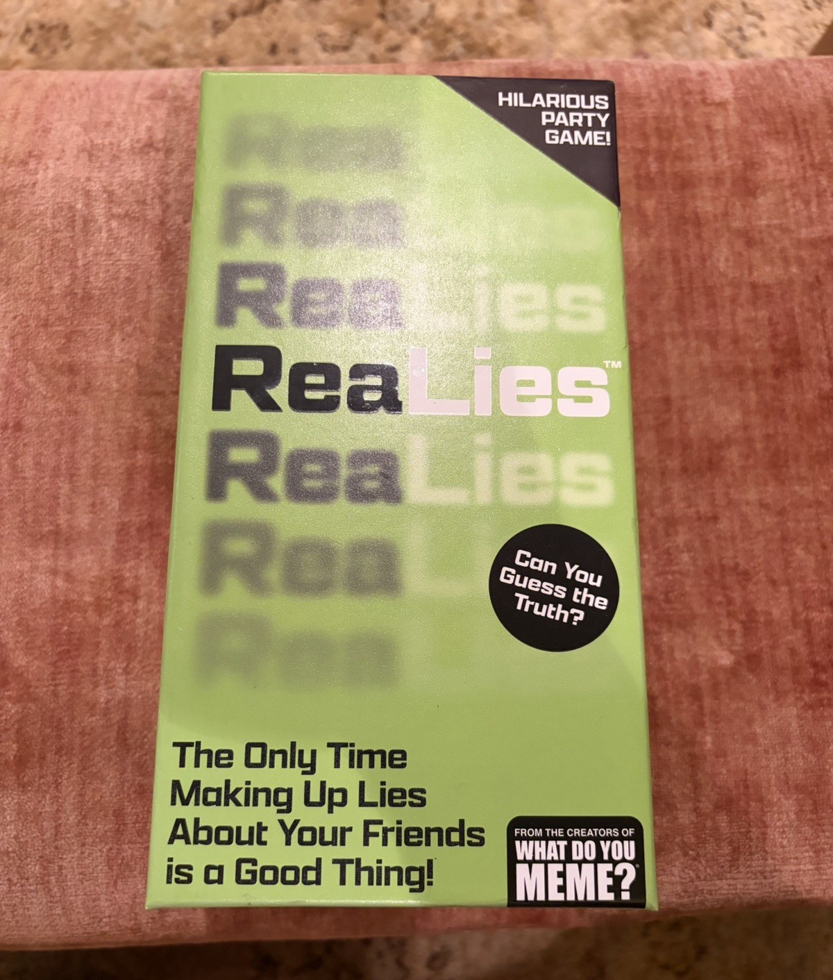 What Do You Meme? Real Lies Humor Party Card Game RL472 Ages 16+ 3+ Players