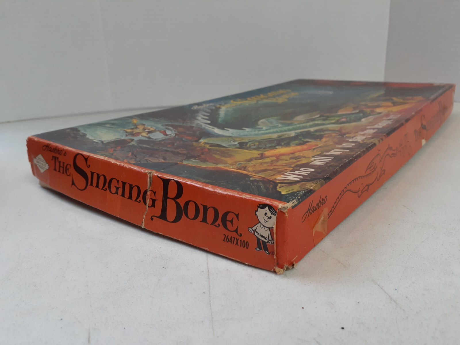 The Singing Bone Dragon Board Game Hassenfeld Hasbro Vintage 1962 Fantasy 125