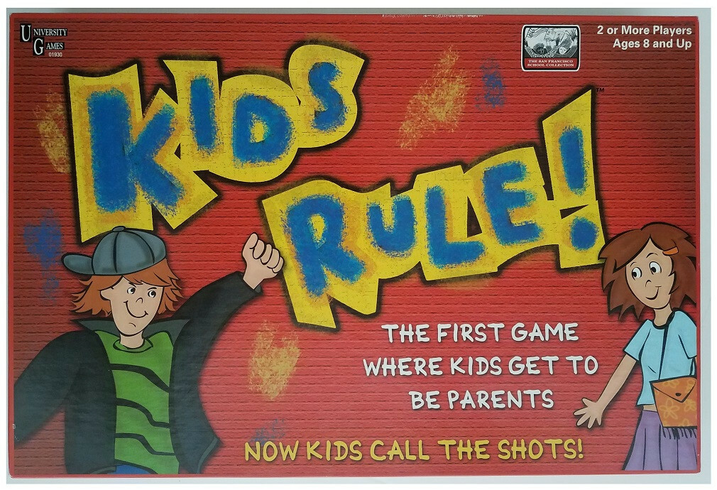 Kids Rule; the First Game Where Kids Get To Be Parents (University Games; 2004)