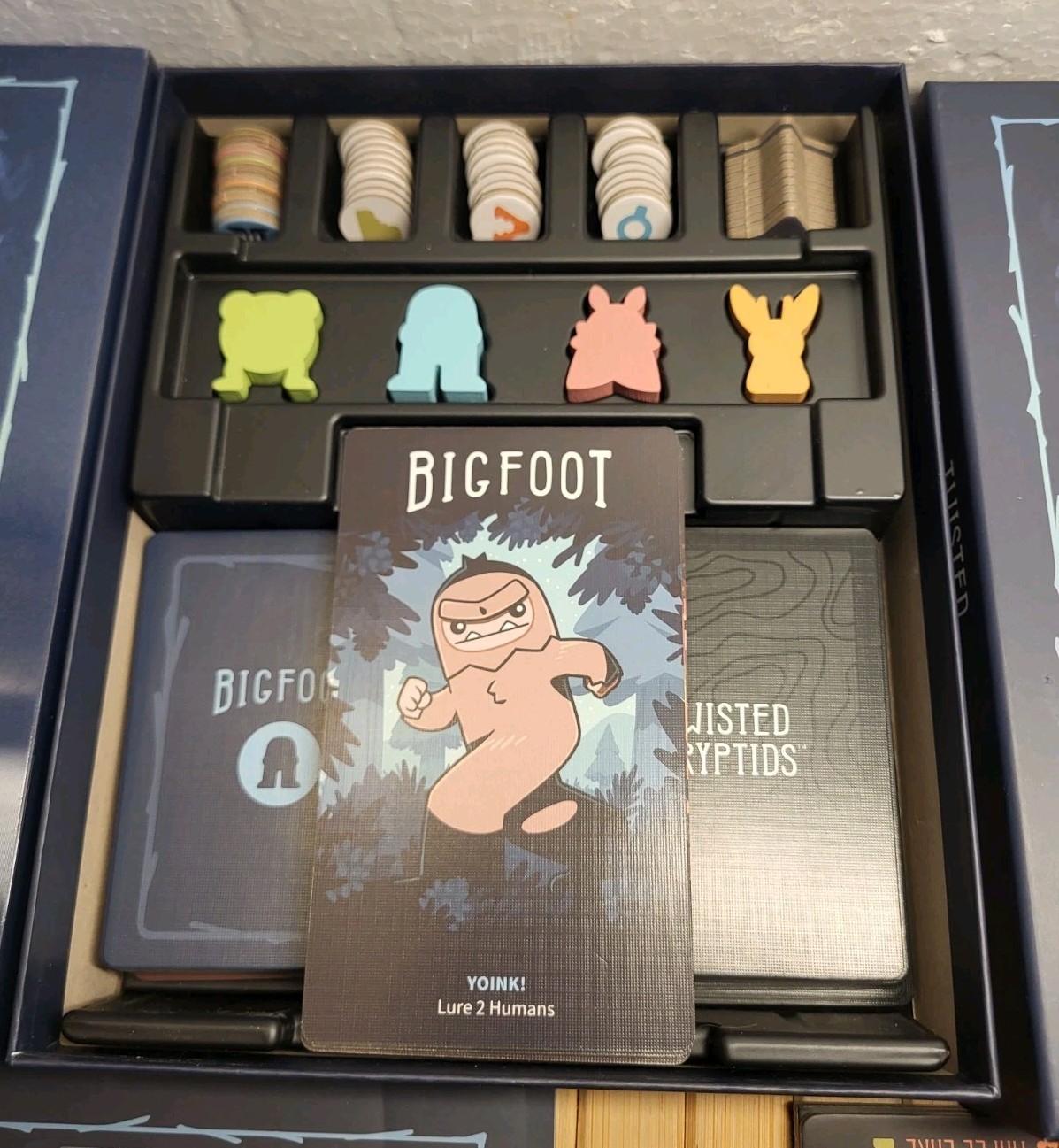 Twisted Cryptids Base Game – A Legendary Strategy Card Game New Open Box Bigfoot