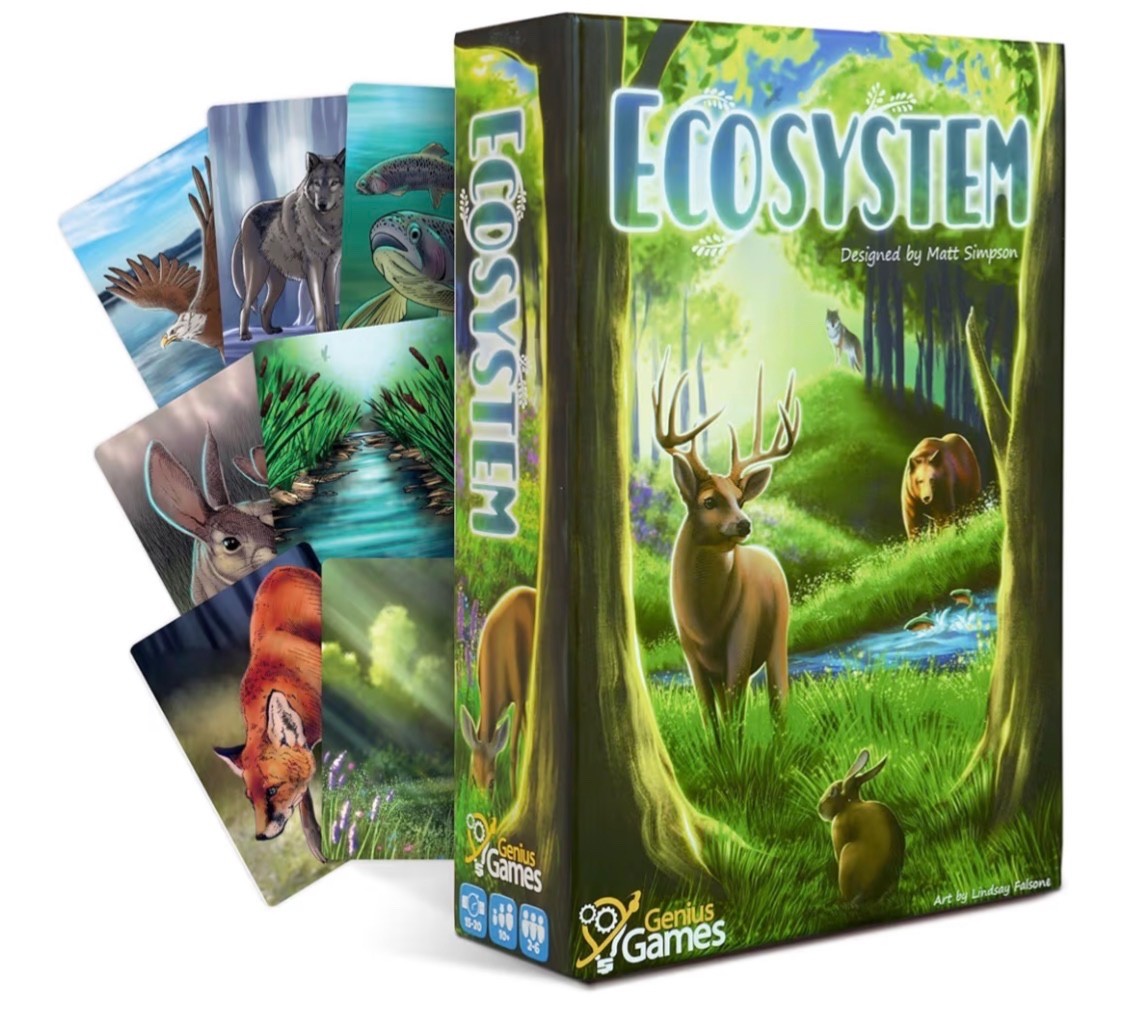 Ecosystem – A Family Card Game about Building Habitats | Learn about Animals,…