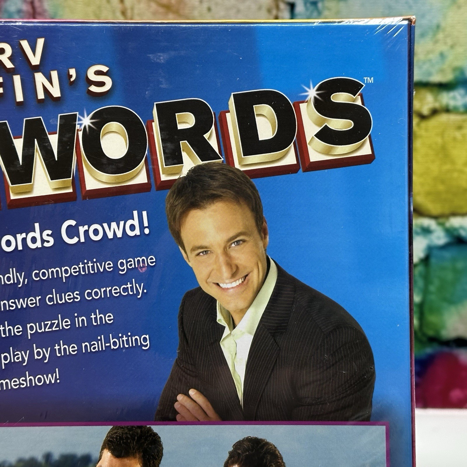 Merv Griffin’s CROSSWORDS Social Wordplay Board Game Adult Ages 12+ Sealed NEW!