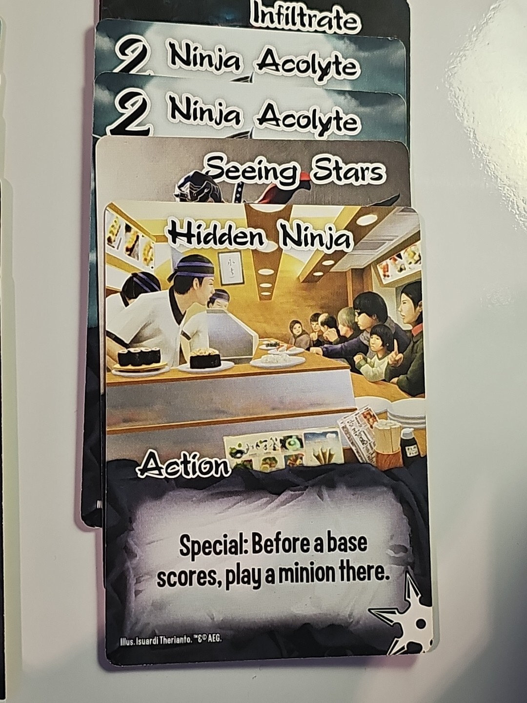 Smash Up NINJAS Faction Pack – Alderac Entertainment Group REPLACEMENT SET