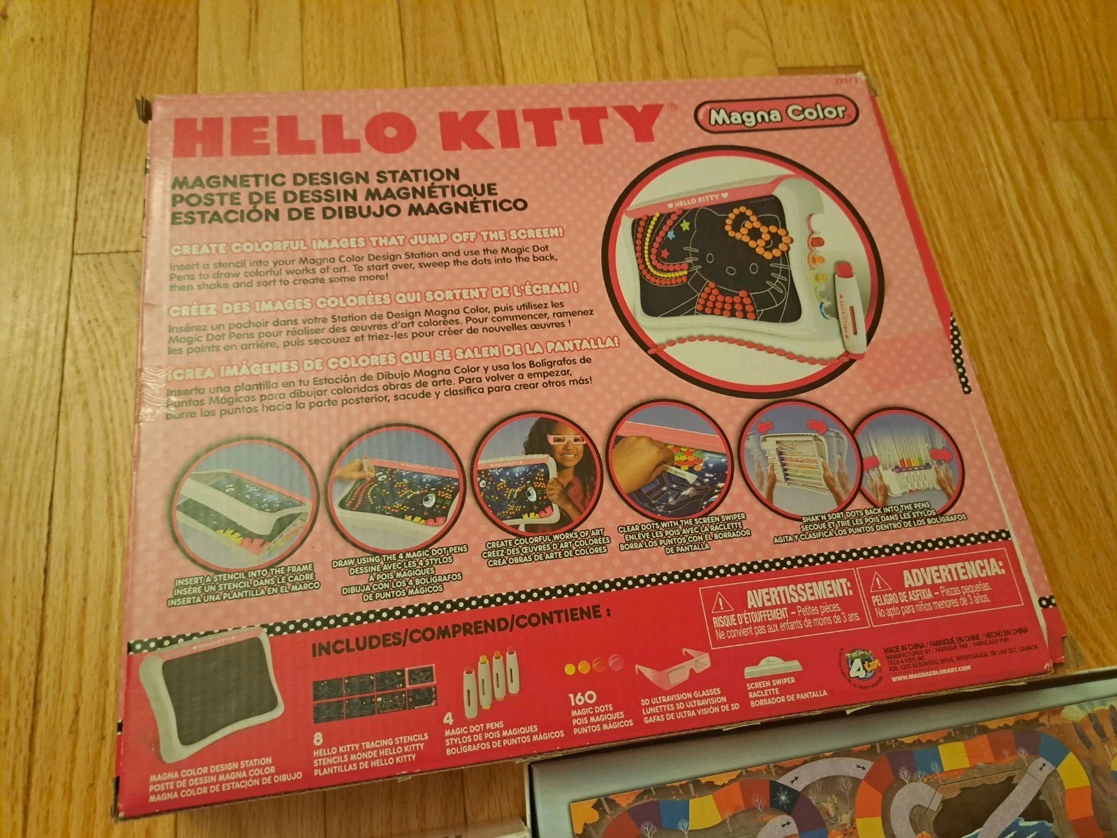 Disney Frozen 2 Surprise Slides Game Elsa Anna Olaf Monopoly Hello Kitty Magna