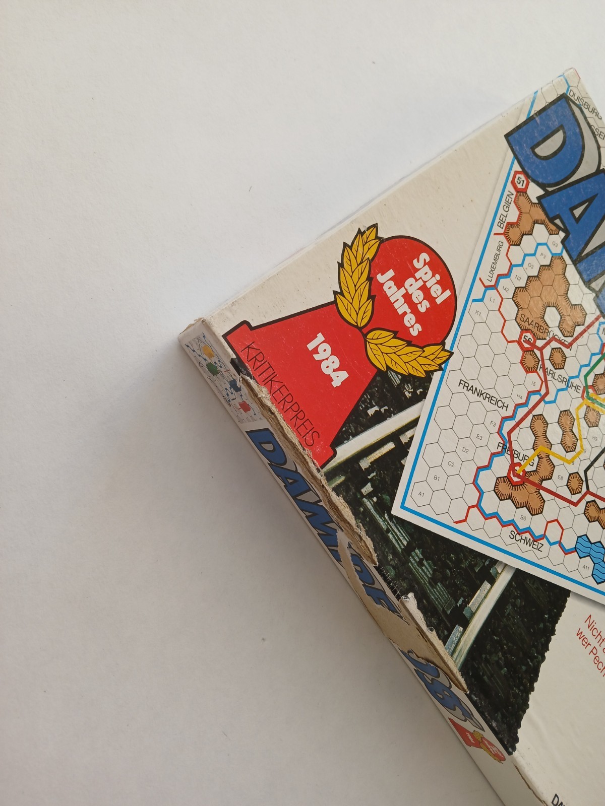 Schmidt Games Board Game Steam Horse Game of the Year 1984