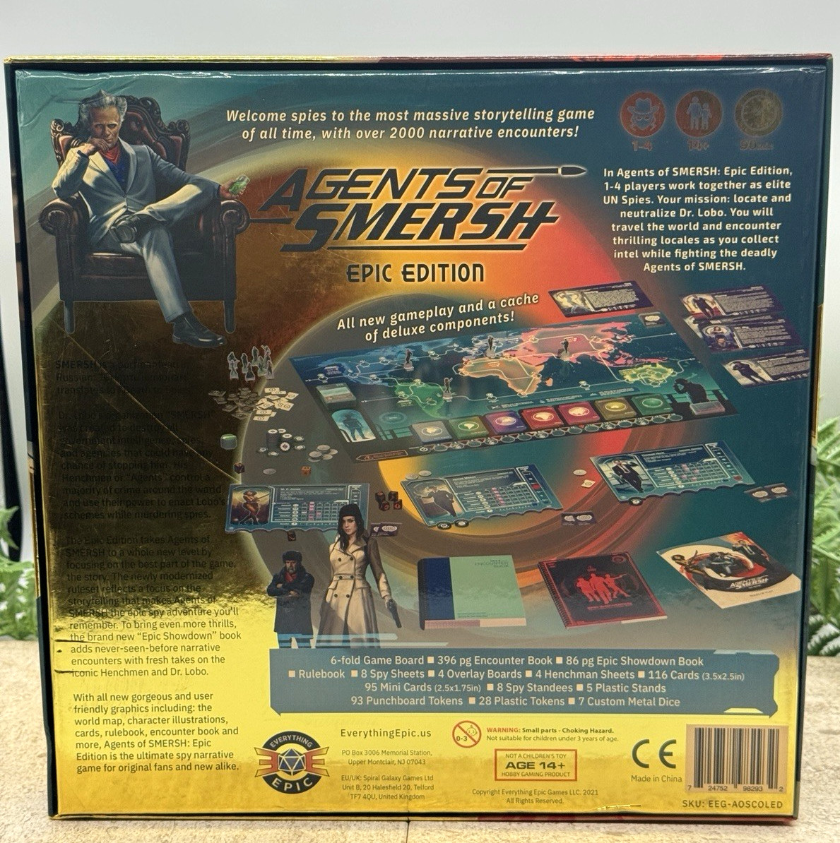 Agents of SMERSH Board Game – Epic Edition Kickstarter – Everything Epic