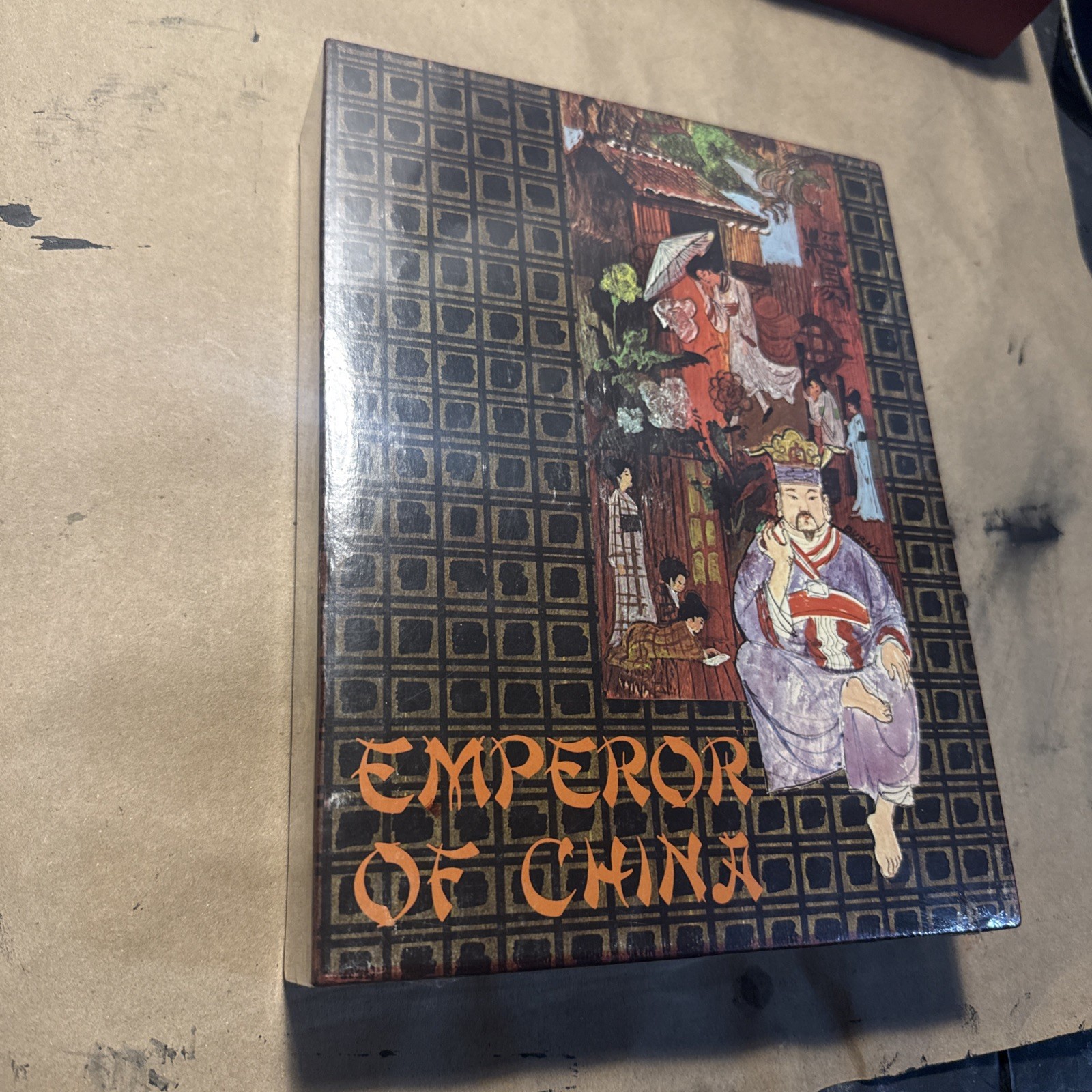 BRAND NEW Emperor of China Board Game 1972 Dynamic Games, Complete Set SEALED