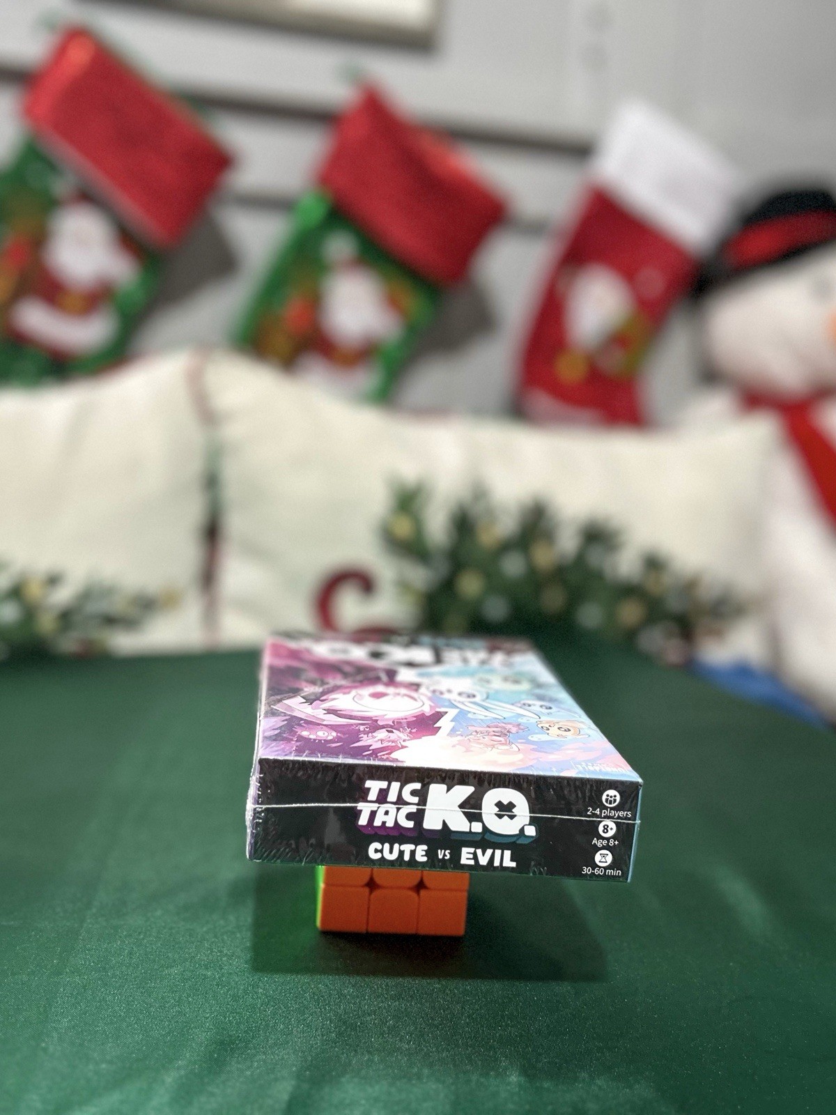 Tic Tac K.O. | Cute vs Evil Card Game | Unstable Games | 2–4 Player | New Sealed