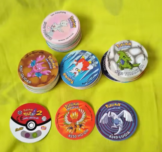 Pokemon Tazos 100/100 Generation 2 – Complete Set