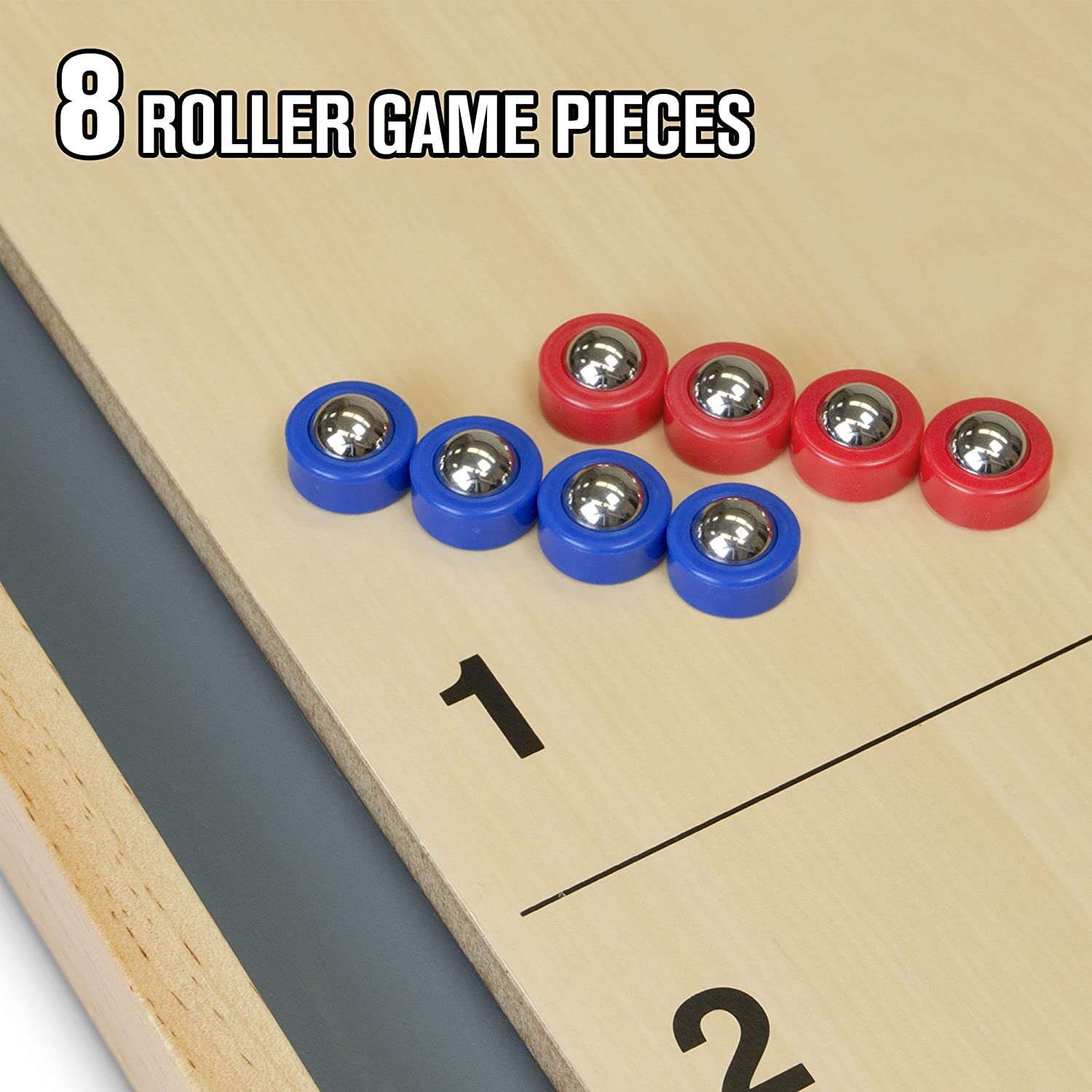 Shuffleboard Curling Tabletop Fun Board Game for Kid Family Game Room Party Gift
