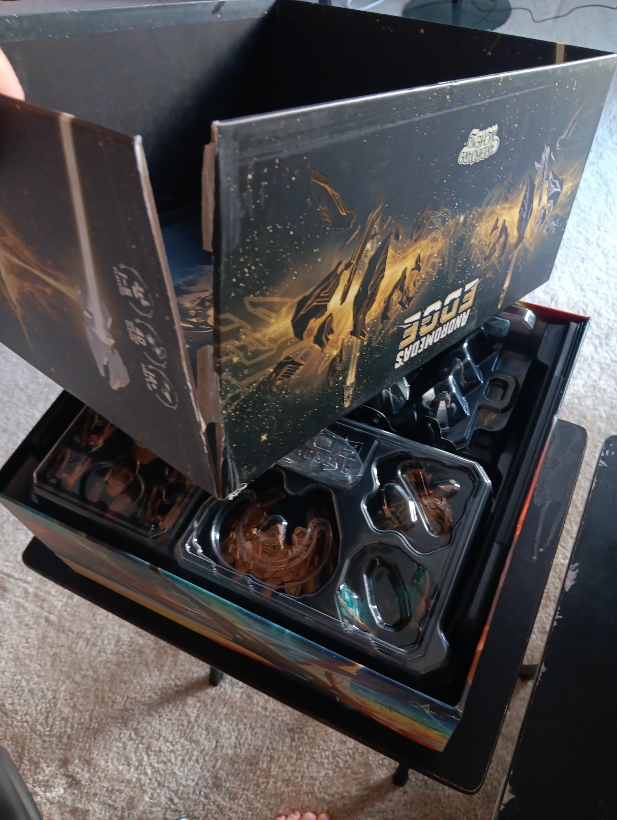 Andromeda’s Edge Deluxe Edition New Open Box Looks Complete See Pictures Rd Desc