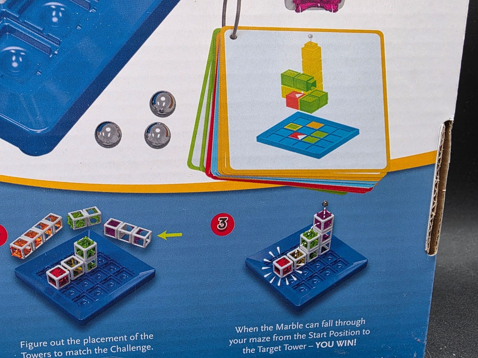 ThinkFun Gravity Maze Builder Game Marble Run Ages 5+ 40 Challenges Educational