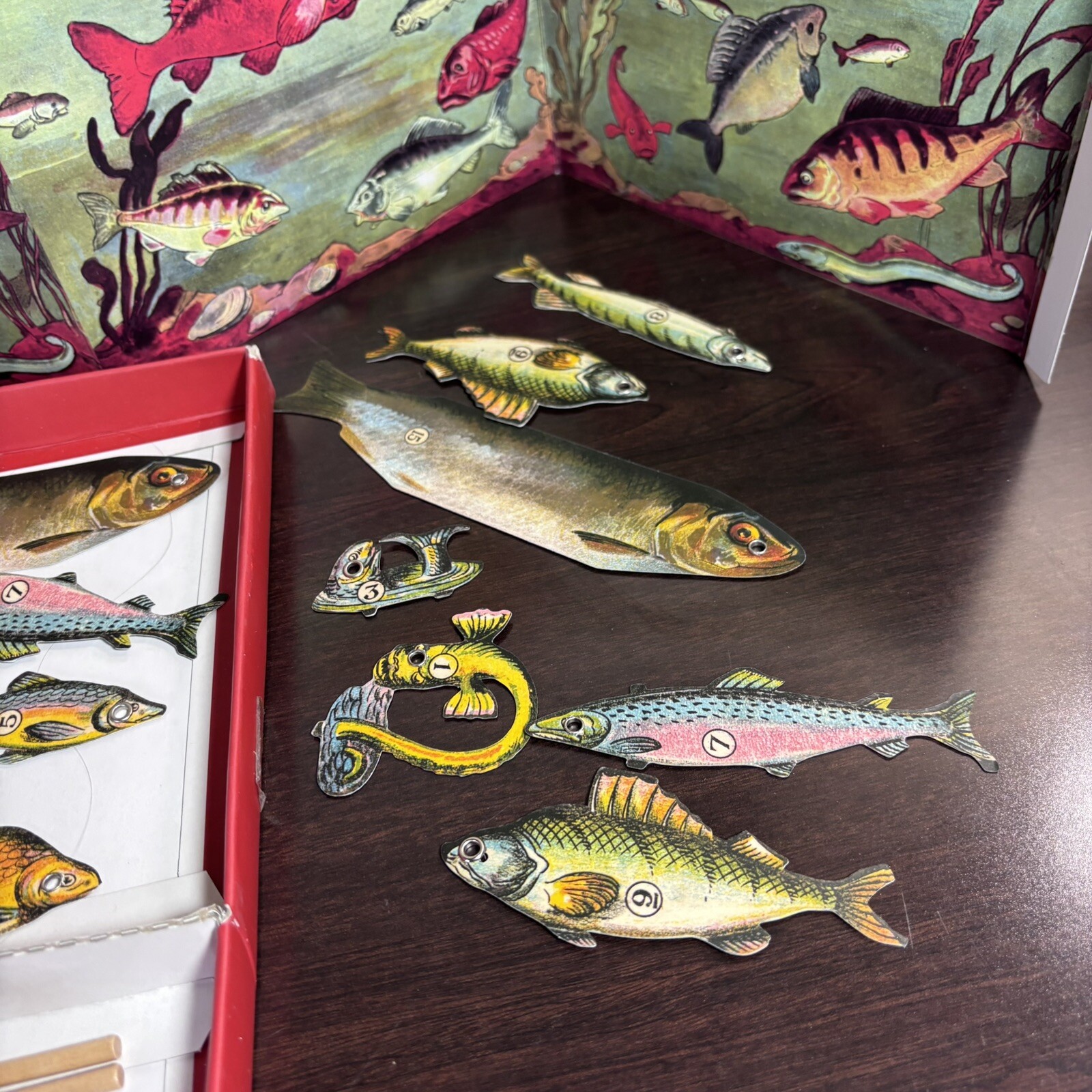 House Of Marbles The Popular Game of Magnetic Fishing Complete Retro Range