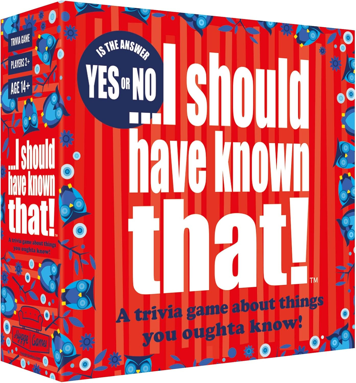 I Should Have Known That Trivia Game Yes or No Edition – a Trivia Game about Thi