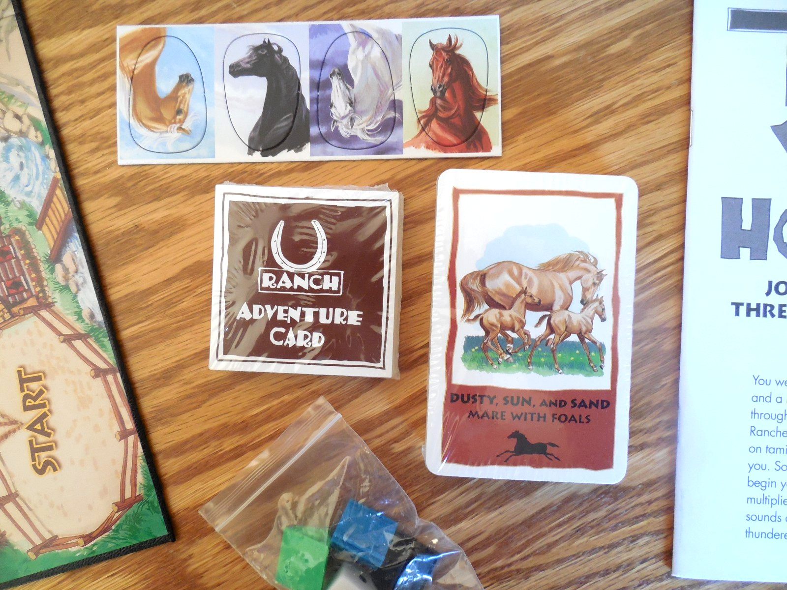 NEW Talicor Aristoplay “Herd Your Horses” Game of 3 Wild Adventures Ages 8+