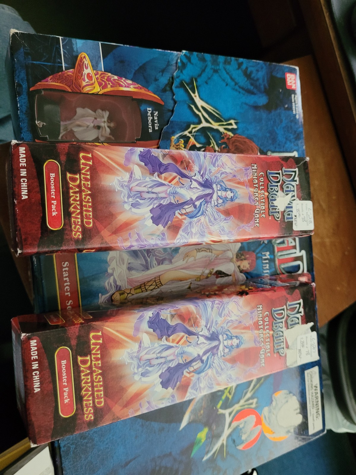 Navia Dratp Collectible Miniatures Game Starter Set + 2 Booster Packs