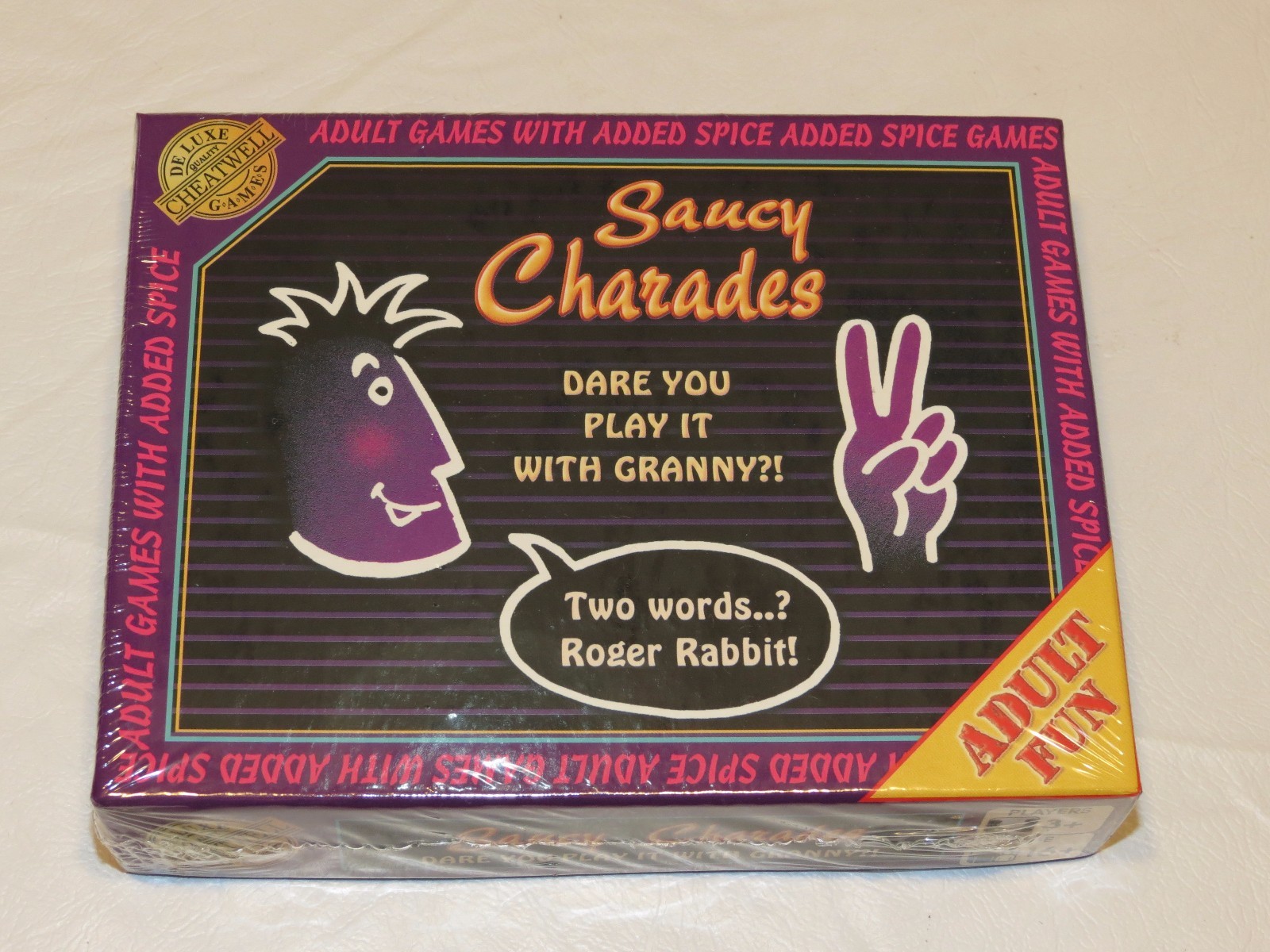 Saucy Charades Adult mini game added spice couples bachelor Bachelorette party