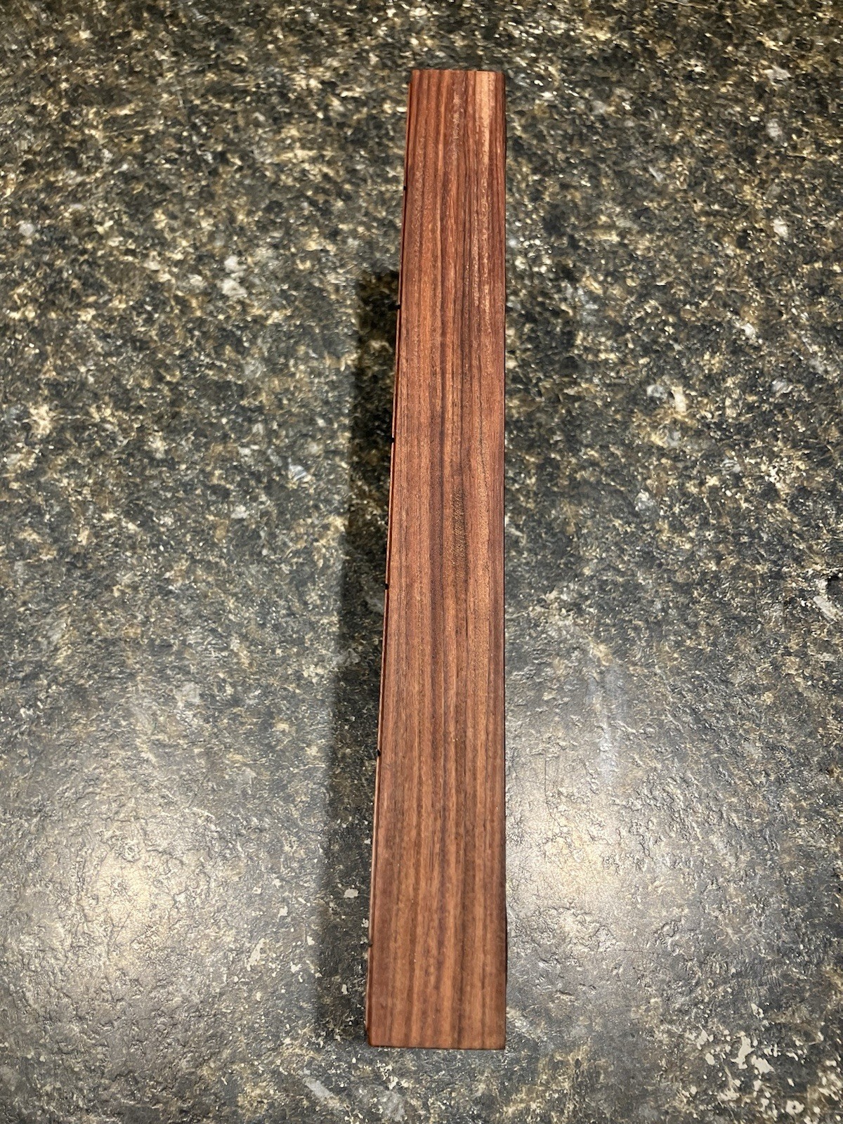 Heavy Walnut Cribbage Board Game With Metal Pins 3 player