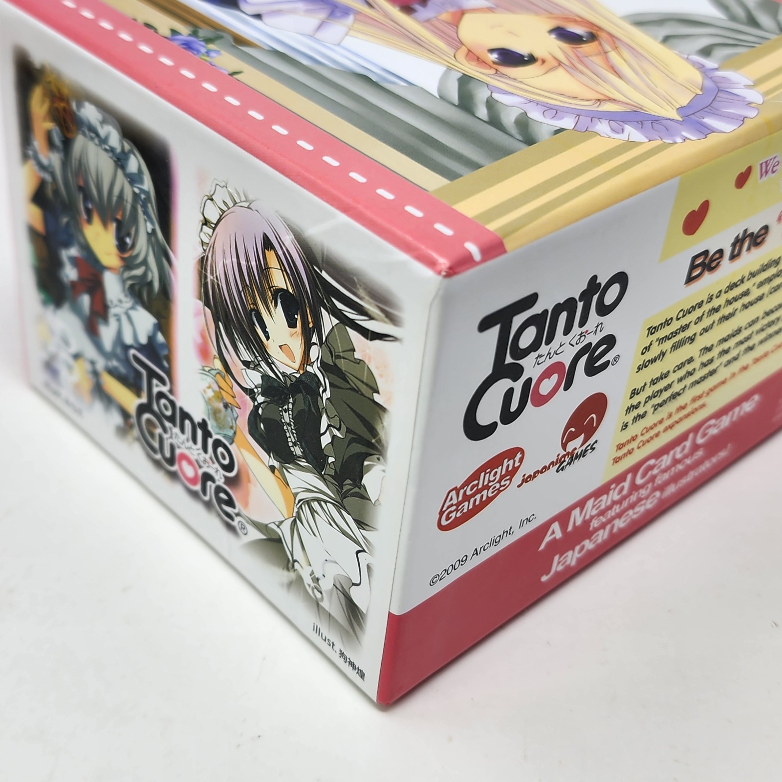 Tanto Cuore Deck Building Card Game Arclight Games 2009 Complete English Anime