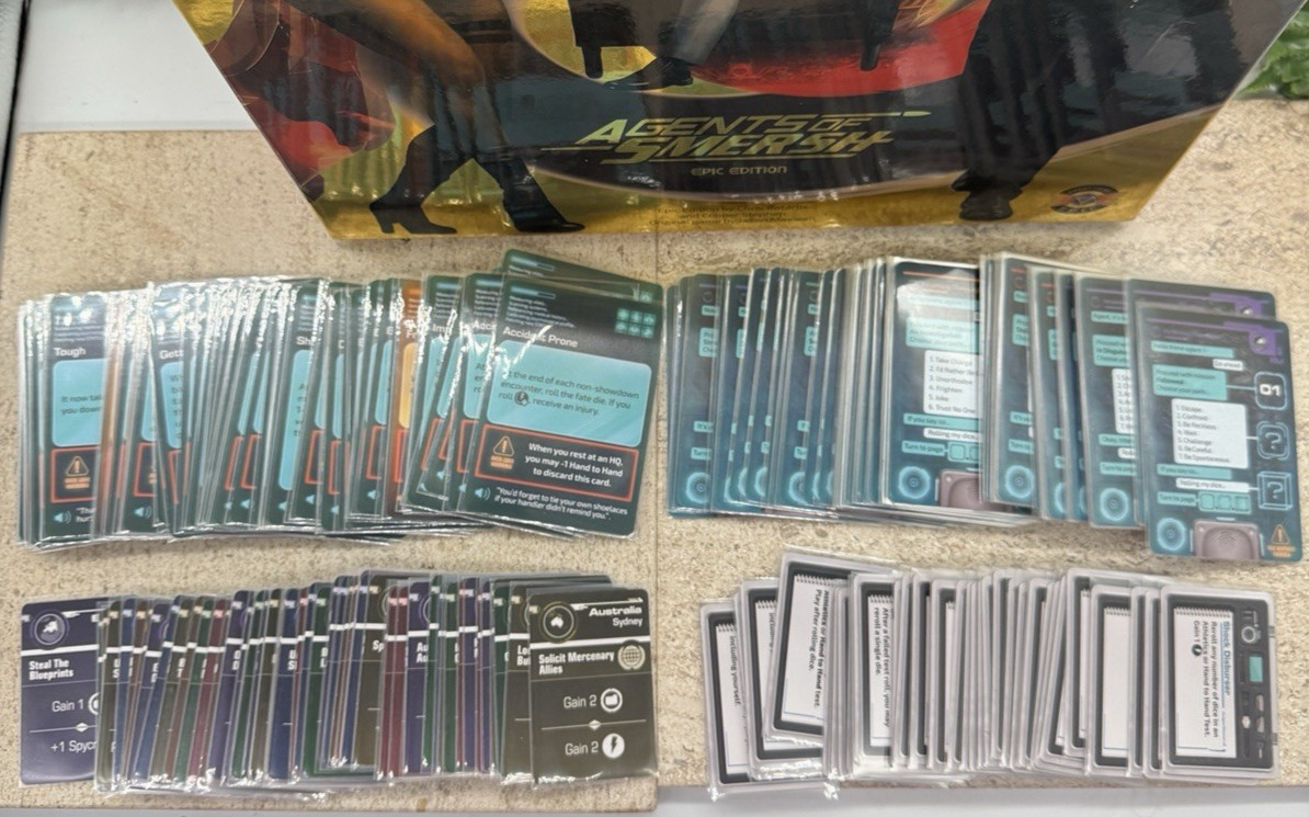 Agents of SMERSH Board Game – Epic Edition Kickstarter – Everything Epic