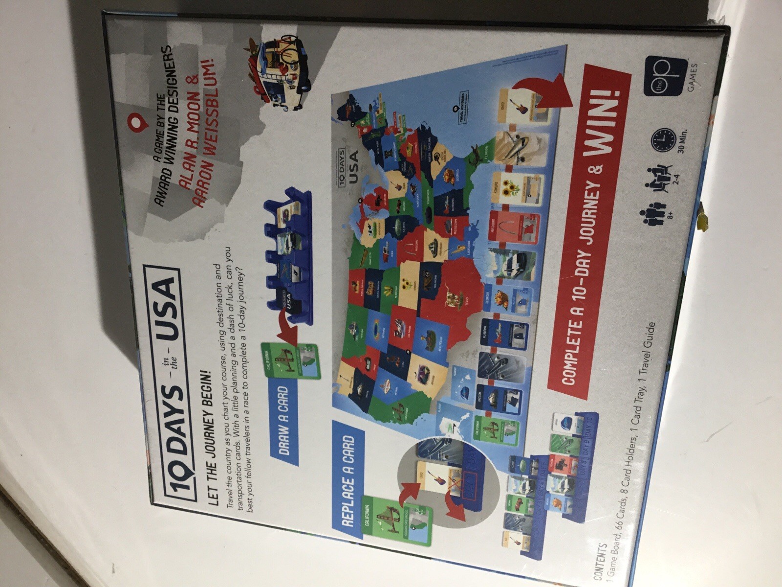 10 Days In The USA Board Game Family Road-trip BRAND NEW BOXED
