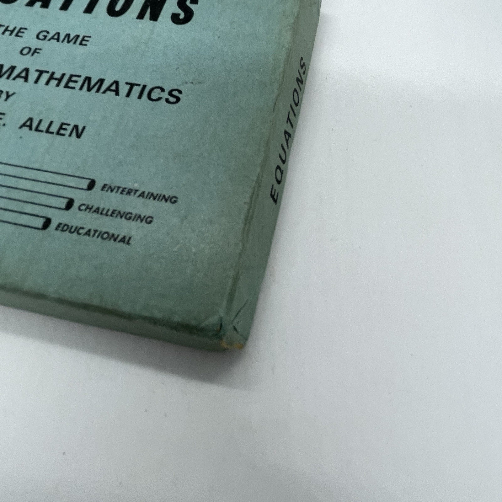Vintage Wff’n Proof Equations the Game of Creative Mathematics Layman Allen