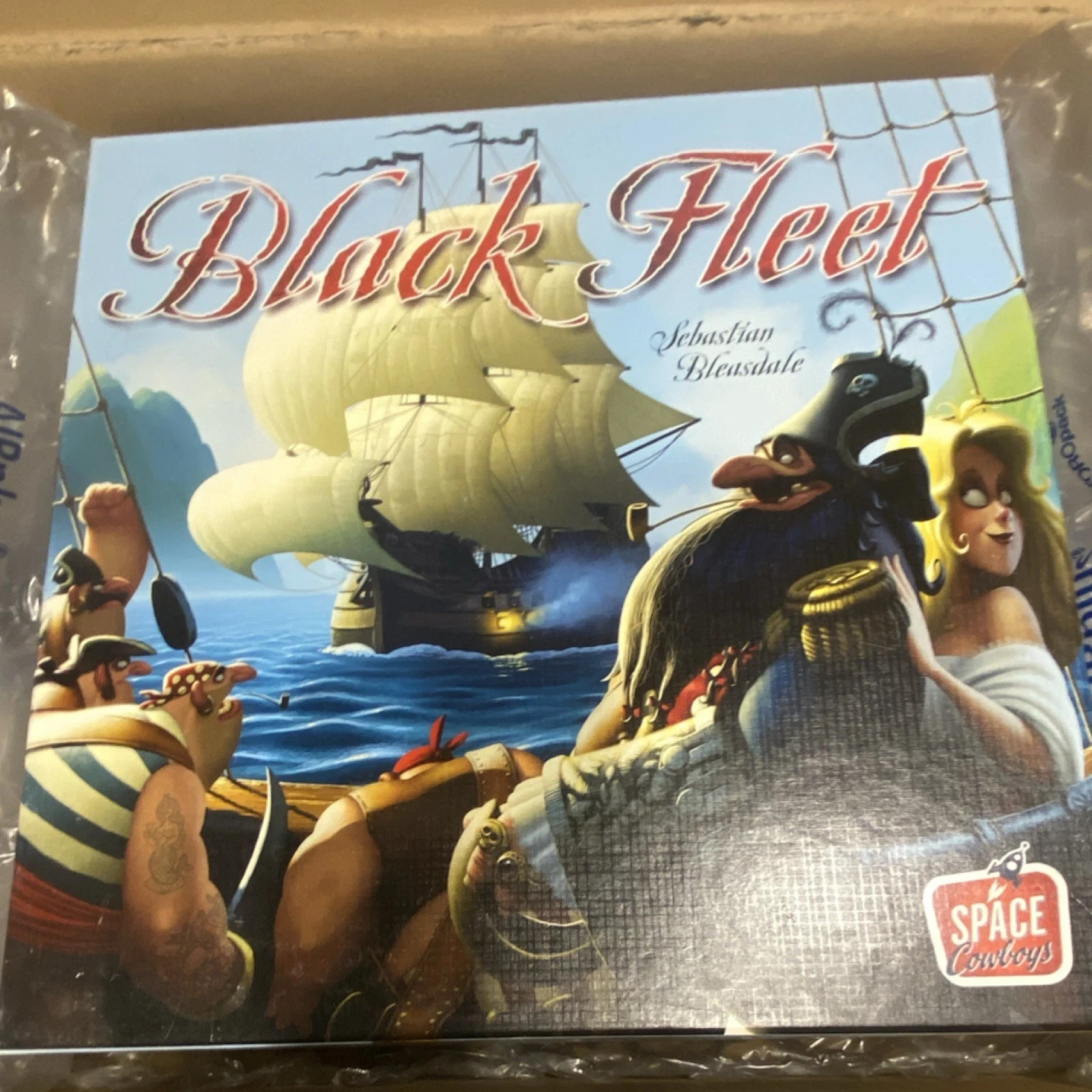 Black Fleet Pirates Board Game- Excellent condition, Complete