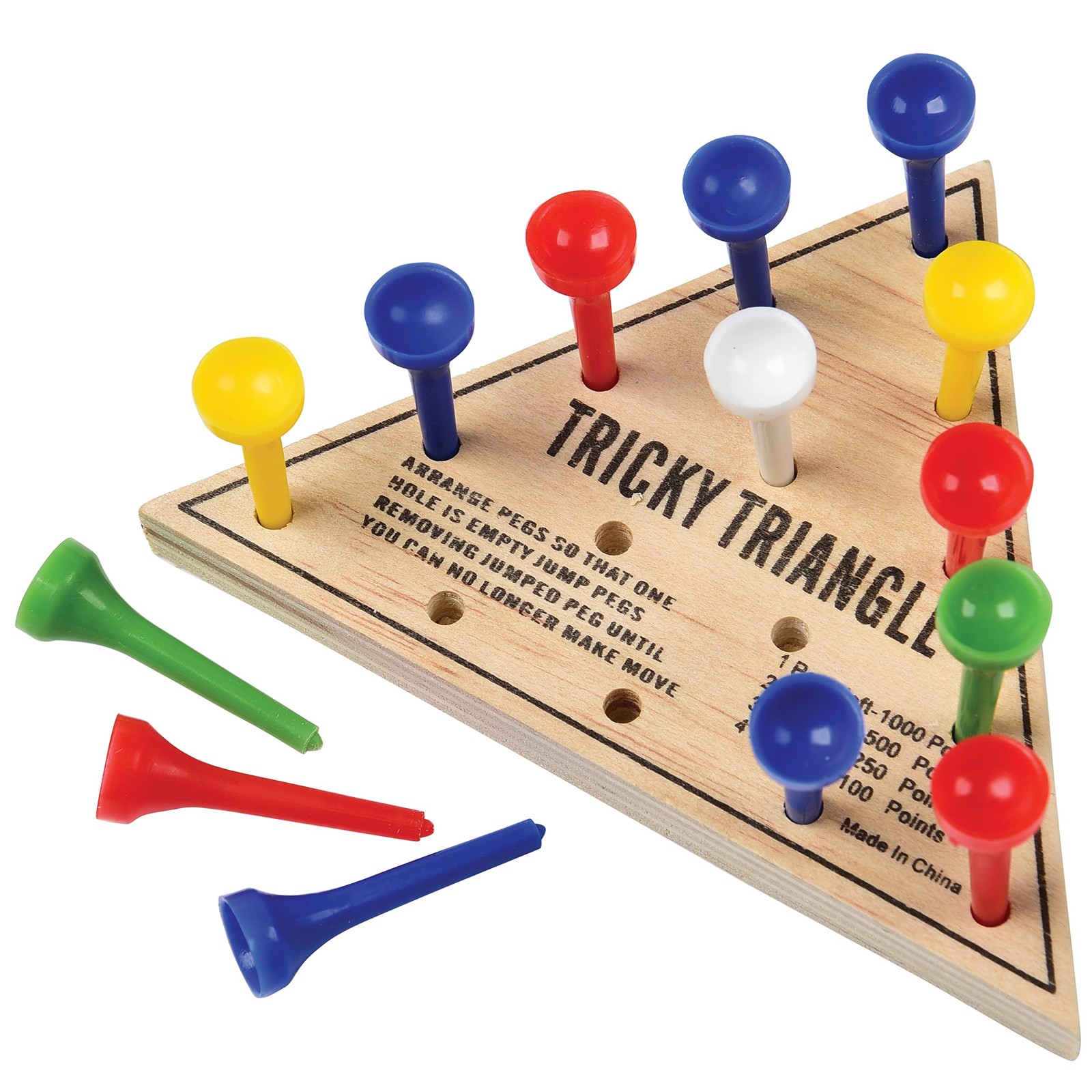 Tricky Triangle Game – Travel Game, Assorted – MU845