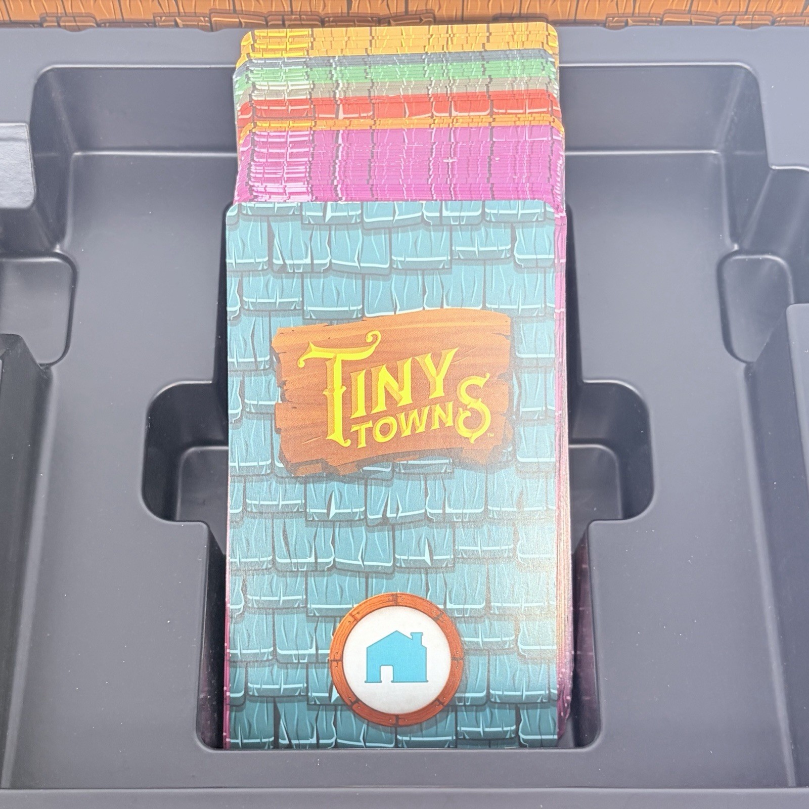 TINY TOWNS Board Game City-Building Strategy COMPLETE 2019 Excellent Ages 14+