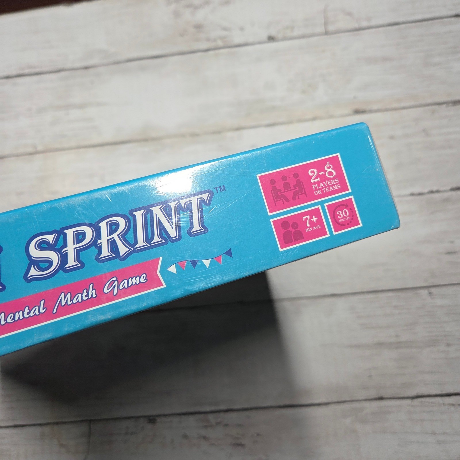 Byrons Games Math Sprint The Mental Math Board Game New Sealed 2020 2-8 Players