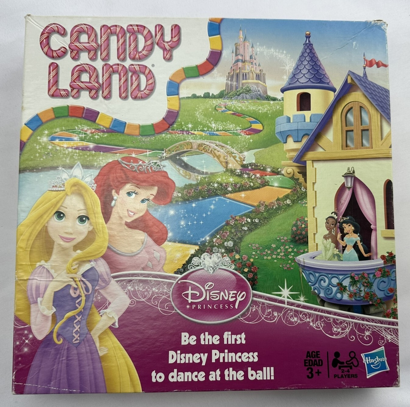 2014 Disney Princess Candy Land Game by Hasbro Complete in Very Good Condition