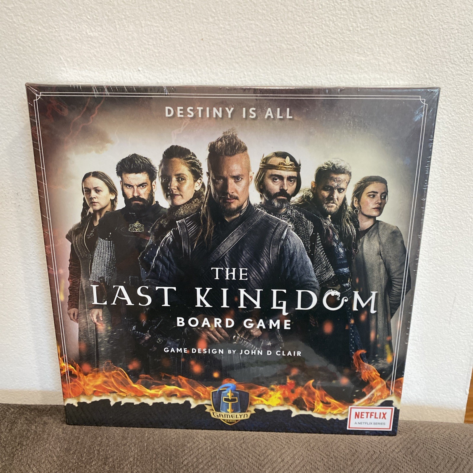 New Sealed The Last Kingdom Board Game By Gamelyn Games Strategy Netflix
