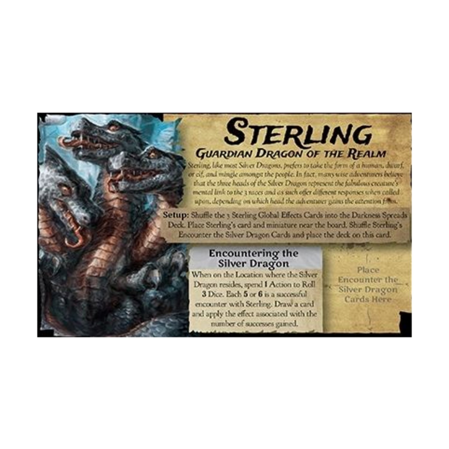 Eagle-Gryphon Board Game Sterling – Guardian Dragon of the Realm Pack New