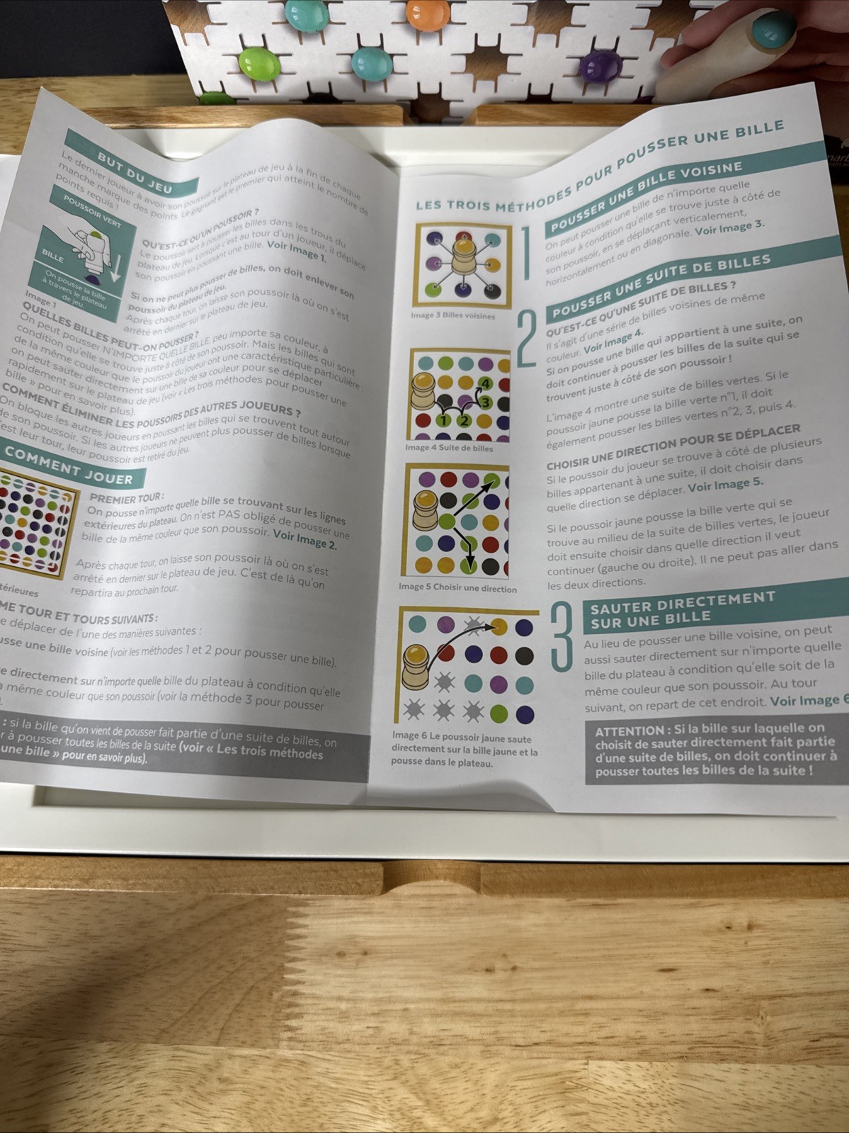 Stomple Board Game- Marbles Brain Workshop – 100% Complete French & Eng Rules