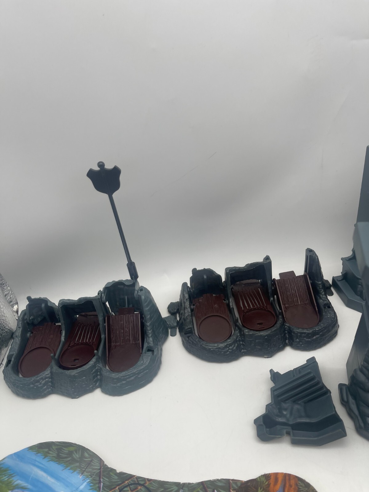 INCOMPLETE Weapons & Warriors Castle Combat Set Pieces AS IS See Description
