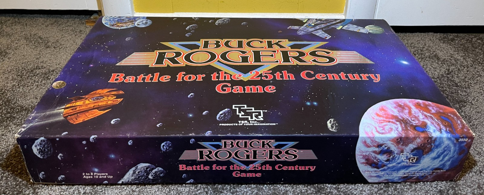 Buck Rogers – Battle for the 25th Century Board Game TSR Box OK/Components VG