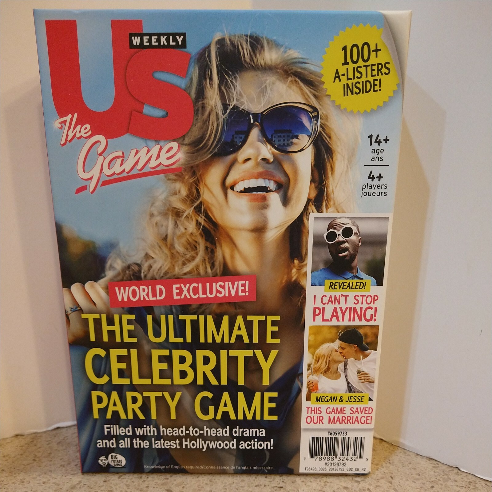 Weekly US “THE GAME” Family Fun Celebrity Party Entertainment NEW IN BOX
