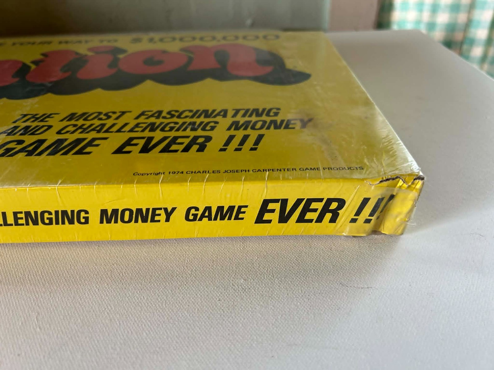 Vintage 1974 NOS Inflation Board Game FACTORY SEALED COMPLETE Charles Carpenter